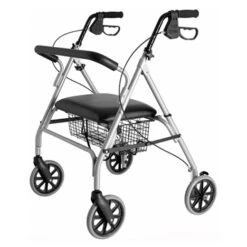 Trendmokbil XL Rollator R225 Inkl. Korb & Stockhalter, Bis 225kg