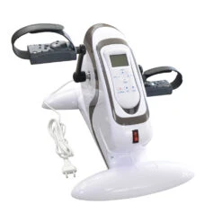 RFM Pedaltrainer Deluxe, Mit Elektromotor, Digitale Display, Fernbedienung, Heimtrainer Mit 5 Trainigsprogrammen, Ihr Bewegungstrainer Für Zu Hause