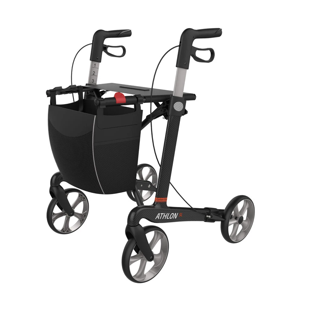 Athlon SL Superleicht Carbon-Rollator, Original Carbon Black Edition 4 Athlon SL Superleicht Carbon-Rollator, Original Carbon Black Edition – Bild 2