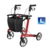 Rollator Athlon Premium Carbon-Rollator (L), Ferrari Rot Mit Soft-Wheel Bereifung, Nur 5,2kg, Mit Einkaufstasche & Stockhalter 2 Rollator Athlon Premium Carbon-Rollator (L), Ferrari Rot Mit Soft-Wheel Bereifung, Nur 5,2kg, Mit Einkaufstasche & Stockhalter -Coloplast Verkaufsgeschäft RHS Athlon SL L IM rot