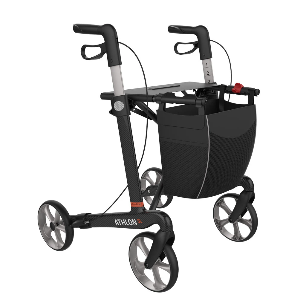 Athlon SL Superleicht Carbon-Rollator, Original Carbon Black Edition 5 Athlon SL Superleicht Carbon-Rollator, Original Carbon Black Edition – Bild 3