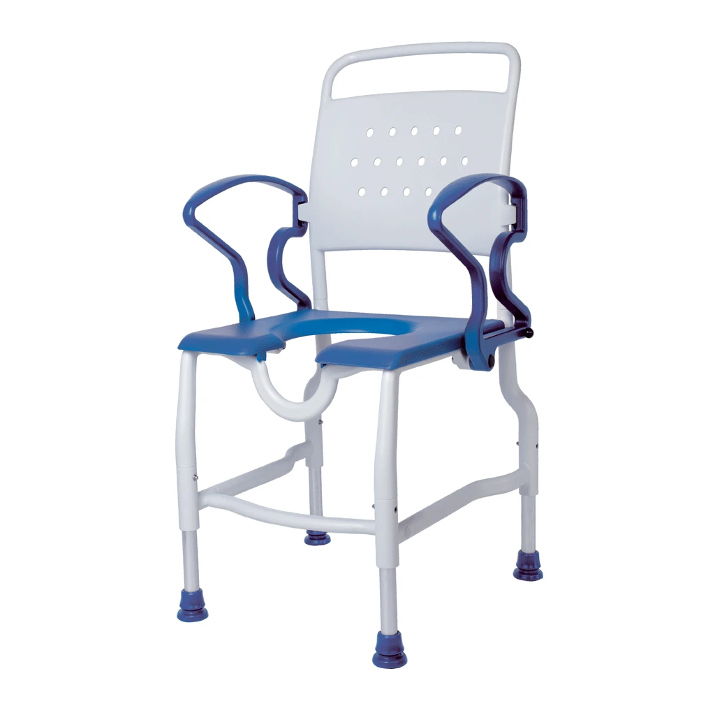 Rebotec Würzburg Duschstuhl, Höhenverstellbar Und Komfortabel, Bis 130 Kg Belastbar 3 Rebotec Würzburg Duschstuhl, Höhenverstellbar Und Komfortabel, Bis 130 Kg Belastbar