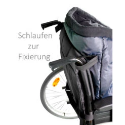 Thermo Rollstuhl Schlupfsack, Gr. L Für Erwachsene Bis Größe 180cm, Innenfutter Polar-Fleece, Wasserabweisendes Außenmaterial -Coloplast Verkaufsgeschäft Rolko Thermo Schlupfsack 06 1
