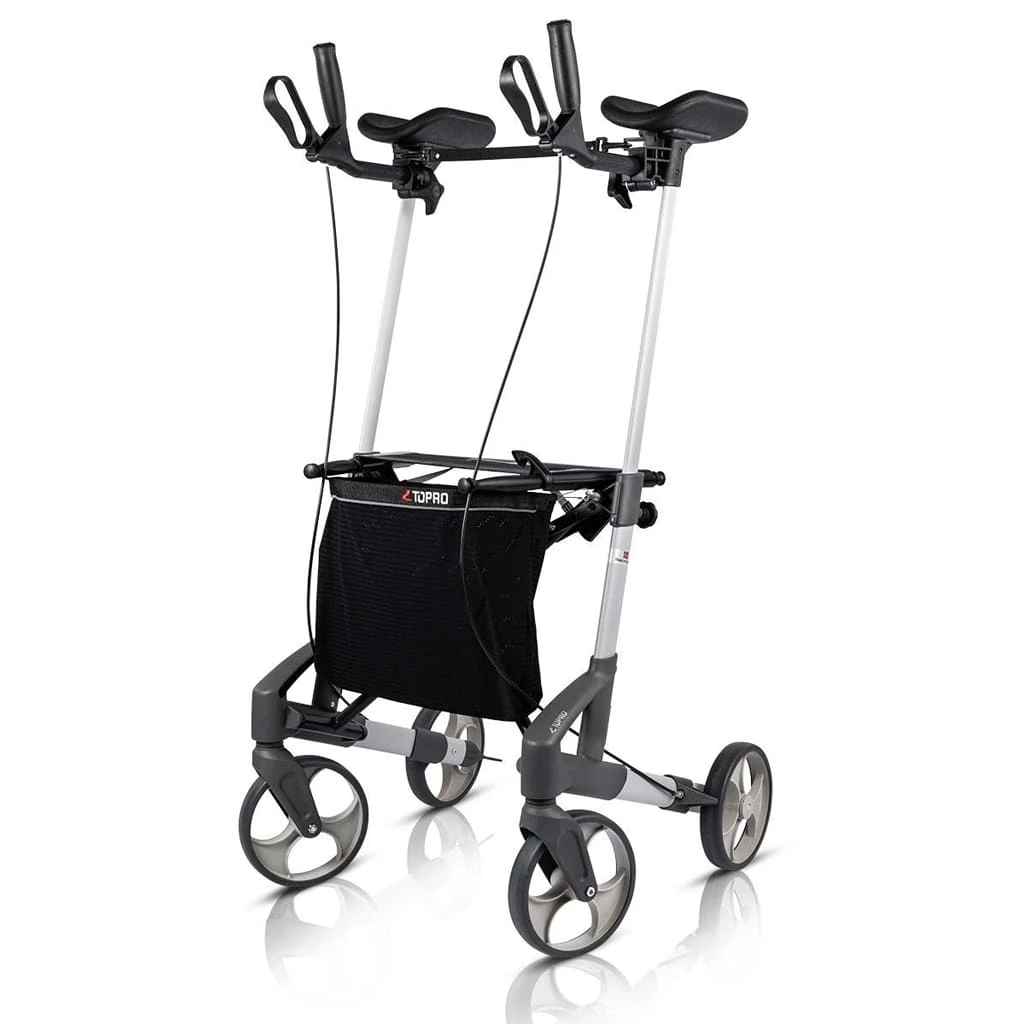 Rollator Topro Troja Walker² M Mit Unterarmauflagen, Nutzung In Innenräumen, Körpergröße: 150-185 Cm, Max. 135 Kg 3 Rollator Topro Troja Walker² M Mit Unterarmauflagen, Nutzung In Innenräumen, Körpergröße: 150-185 Cm, Max. 135 Kg