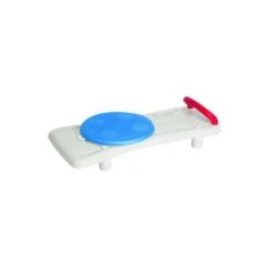 Russka Badebrett Deluxe Mit Weich Gepolstertem Dreh-Sitz, Badewannensitz Mit Soft-Drehsitz