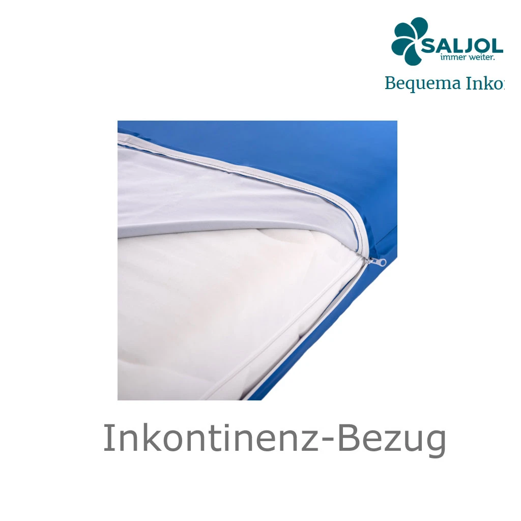 Bequema Inko Matratze, Kaltschaum-Matratze, 90x200cm, Höhe 15cm, Inkontinenzbezug, Lässt Keine Feuchtigkeit Durch, Softschaumauflage, Stütz-Noppenschicht, Stabiler Kaltschaum-Unterbau, Atmungsaktiv 4 Bequema Inko Matratze, Kaltschaum-Matratze, 90x200cm, Höhe 15cm, Inkontinenzbezug, Lässt Keine Feuchtigkeit Durch, Softschaumauflage, Stütz-Noppenschicht, Stabiler Kaltschaum-Unterbau, Atmungsaktiv – Bild 2