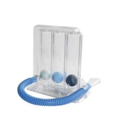 3er PAKET = Atemtrainer Triflo II Zur Selbstkontrollierten Atemgymnastik, Flowrate: 600 - 1.200 Ml/Sekunde, Floworientierter Atemtrainer Mit Mundstück Und Schlauch -Coloplast Verkaufsgeschäft SAN Atemtrainer 1 1 1