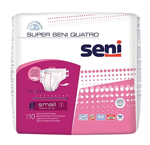 Super Seni Quatro Small Windelhosen (P=10) 3 Super Seni Quatro Small Windelhosen (P=10)