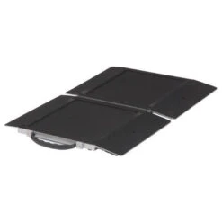 Rollstuhlrampe Klein, Einfach Faltbar, 40cm Lang Kofferrampe, Rampe 76cm Breit, Bis 300kg Belastbar