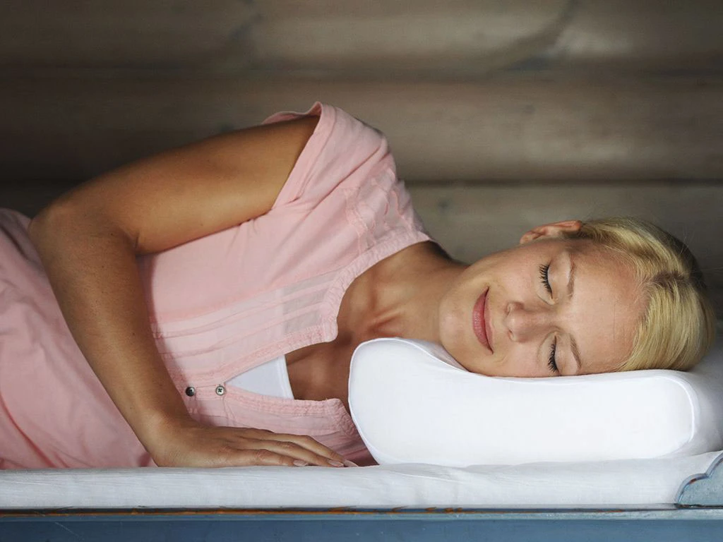 SISSEL Classic PLUS Nackenkissen, Höhe Des Kissens Ist Variabel Durch Die Herausnehmbare Vario-Einlage 4 SISSEL Classic PLUS Nackenkissen, Höhe Des Kissens Ist Variabel Durch Die Herausnehmbare Vario-Einlage – Bild 2