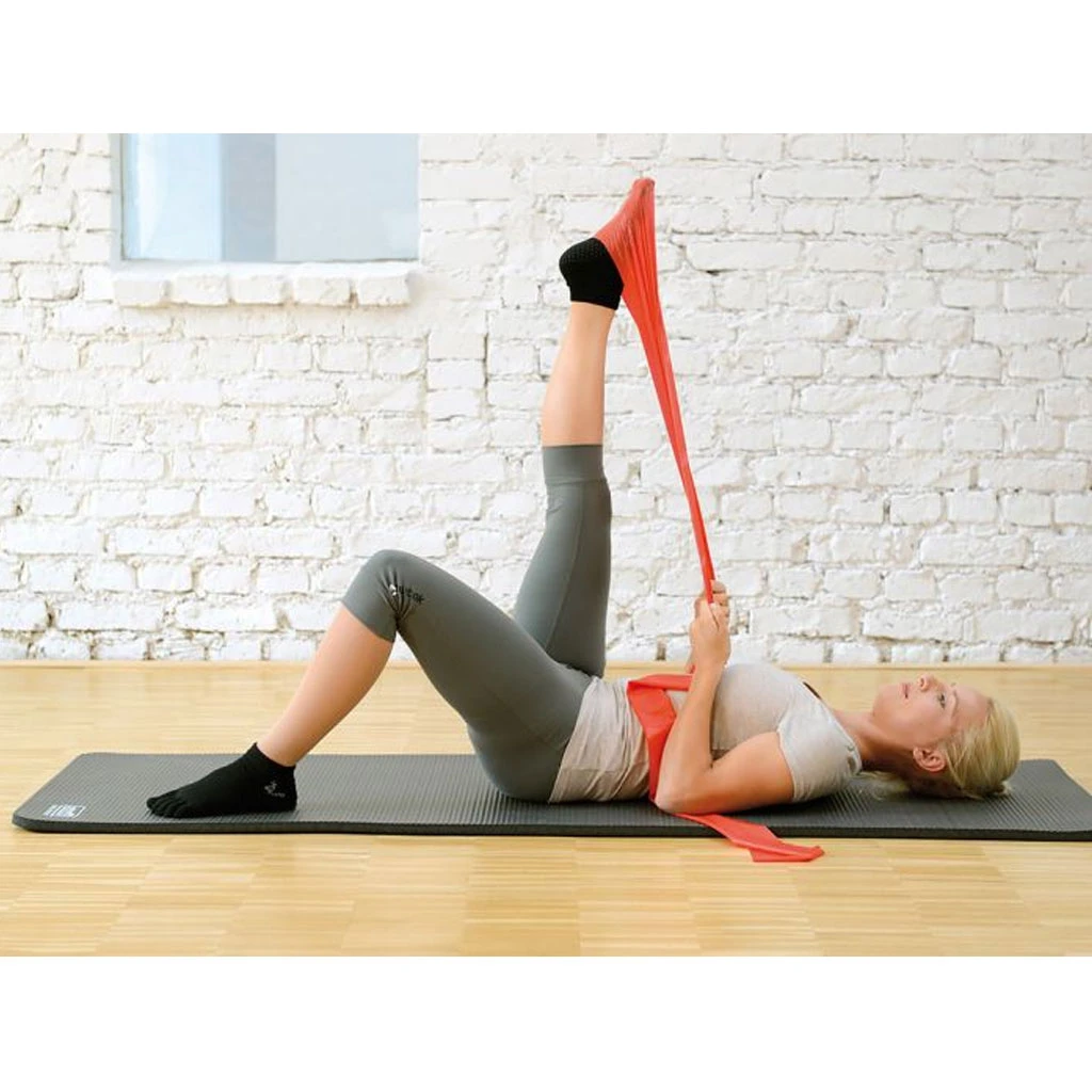 SISSEL Fitband 15 Cm X 2,5 M, Rot (mittel), Für Fitness Und Therapie 4 SISSEL Fitband 15 Cm X 2,5 M, Rot (mittel), Für Fitness Und Therapie – Bild 2