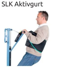 SLK Aktivgurt Gr. M, Für Dual- Und Nach Oben Ziehende Aktivlifter, Inkl. Bauchgurt, Bis 320kg Belastbar, Exklusiv RT-Edition, Gurt-Typ B Für Viele Lifter Geeignet