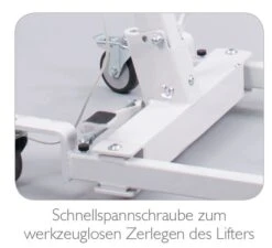 SLK Carry 185 Patientenlifter, Hebelifter Bis 185kg, Inkl. Hebegurt Gr. M, Akku & Ladegerät -Coloplast Verkaufsgeschäft SLK Carry 185Eco Schnell