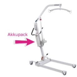 Akkupack Für SLK Carry Patientenlifter, Typ II, 5Ah, Original Neuakku Inkl. Gehäuse, Für Carry 185 Eco, 185 Classic, Compact