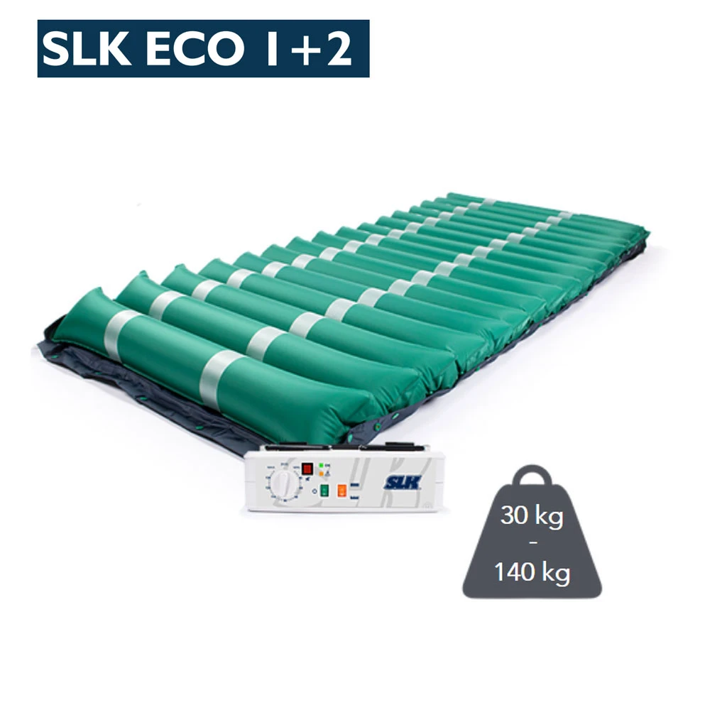 SLK ECO 1+2 Wechseldruckmatratze, Anti Dekubitus Matratze, Wechseldruck & Statik, SLK ECO 1+2 Therapiesystem Bis Grad 2, Bis 140 Kg (Nachfolger Des SLK Relax) 3 SLK ECO 1+2 Wechseldruckmatratze, Anti Dekubitus Matratze, Wechseldruck & Statik, SLK ECO 1+2 Therapiesystem Bis Grad 2, Bis 140 Kg (Nachfolger Des SLK Relax)