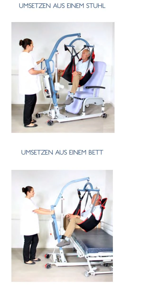 SLK Flyer XL (5016) Inkl. Twin-Bügel XL (5439) Patientenlifter Für Schwergewichtige Patienten Bis 300kg, Inkl. Elektrischer Spreizung 8 SLK Flyer XL (5016) Inkl. Twin-Bügel XL (5439) Patientenlifter Für Schwergewichtige Patienten Bis 300kg, Inkl. Elektrischer Spreizung – Bild 6