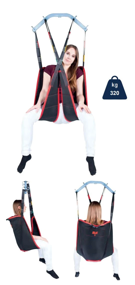 SLK Flyer XL (5016) Inkl. Twin-Bügel XL (5439) Patientenlifter Für Schwergewichtige Patienten Bis 300kg, Inkl. Elektrischer Spreizung 4 SLK Flyer XL (5016) Inkl. Twin-Bügel XL (5439) Patientenlifter Für Schwergewichtige Patienten Bis 300kg, Inkl. Elektrischer Spreizung – Bild 2