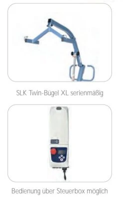 SLK Flyer XL (5016) Inkl. Twin-Bügel XL (5439) Patientenlifter Für Schwergewichtige Patienten Bis 300kg, Inkl. Elektrischer Spreizung 12 SLK Flyer XL (5016) Inkl. Twin-Bügel XL (5439) Patientenlifter Für Schwergewichtige Patienten Bis 300kg, Inkl. Elektrischer Spreizung -Coloplast Verkaufsgeschäft SLK Flyer XL 01