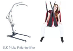 SLK Multy Hybridlifter, Patientenlifter Und Aktivlifter 2in1, Inkl. Hebegurt Und Aktivgurt In Gr. M, Inkl. Umrüstkit, Inkl. Höhenverstellbarem Standmast, Bis 185kg -Coloplast Verkaufsgeschäft SLK Multiv Hebelift