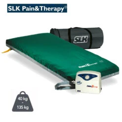 SLK Pain & Therapy Pulsationssystem Zur Dekubitus- Und Schmerztherapie, Komplettsystem Inkl.Schaumunterlage, Bis Grad 4, Bis 135kg
