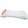 Badewannenbrett Plus, Oranger Haltegriff, Belastbarkeit 150kg, Für Wannen-Innenmaß 38-61cm -Coloplast Verkaufsgeschäft SUD 11008orange