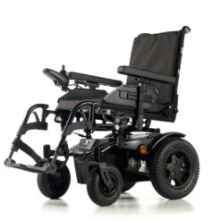 Sunrise Medical Q200 R Elektrorollstuhl Mit Heckantrieb, Ultra Kompakt, Schwarz, 6 Km/h, Bis 136kg, Neu, Akkus 55Ah Wartungsfrei, Lagervariante -Coloplast Verkaufsgeschäft SUN Q200 02