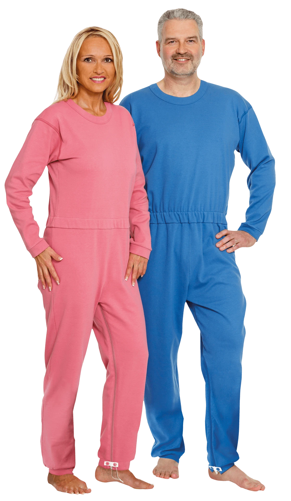 Suprima CareBasic Pflegeoverall, Beere Oder Kornblume, Lang, Reißverschluss Im Rücken Und Am Bein Mit Sicherung 3 Suprima CareBasic Pflegeoverall, Beere Oder Kornblume, Lang, Reißverschluss Im Rücken Und Am Bein Mit Sicherung