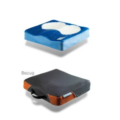 Systam P341C Duoform Visco-Gel-Sitzkissen, Premium Rollstuhlkissen