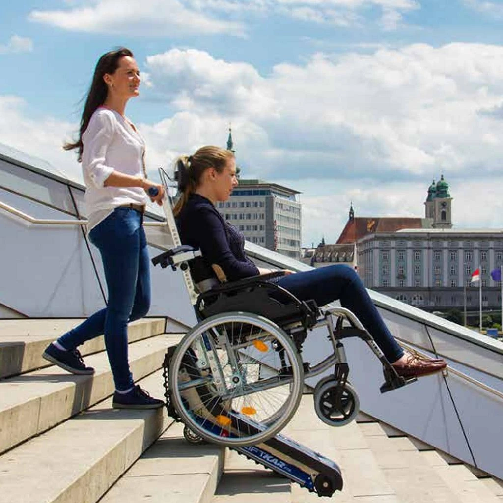 Sano Liftkar PTR-L-160 Treppenraupe Bis 160kg, Längere Ausführung, Inkl. Kopfstütze & Beckengurt, Rollstuhltransport Für Gerade Treppen (Angebot Anfordern) 4 Sano Liftkar PTR-L-160 Treppenraupe Bis 160kg, Längere Ausführung, Inkl. Kopfstütze & Beckengurt, Rollstuhltransport Für Gerade Treppen (Angebot Anfordern) – Bild 2