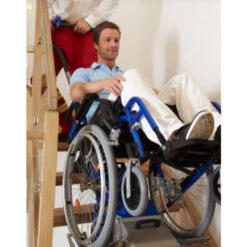 Sano Liftkar PT-130 Universal, Elektrischer Treppensteiger Inkl. Seitlichen Auslegern & Klemme Zur Aufnahme Des Kompletten Rollstuhls, Bis 130kg 9 Sano Liftkar PT-130 Universal, Elektrischer Treppensteiger Inkl. Seitlichen Auslegern & Klemme Zur Aufnahme Des Kompletten Rollstuhls, Bis 130kg -Coloplast Verkaufsgeschäft Sano Liftkar Uni 130c