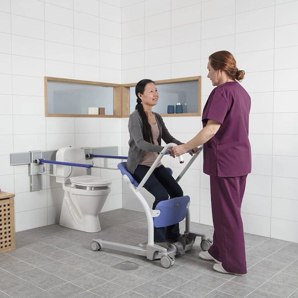 Arjo Sara Stedy Mobiler Aktivlifter, Nicht Elektrisch Betrieben, Für Patienten & Bewohner Körpergröße 149-193cm, Aufstehlift, Toilettenlift, Bett-Rollstuhl-Transfer, Bis 182 Kg 5 Arjo Sara Stedy Mobiler Aktivlifter, Nicht Elektrisch Betrieben, Für Patienten & Bewohner Körpergröße 149-193cm, Aufstehlift, Toilettenlift, Bett-Rollstuhl-Transfer, Bis 182 Kg – Bild 3