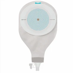 Coloplast SenSura Mio Einteilig Click Ileo-Tagdrainage, RR 50mm- 1120ml, Transparent, P=10 Stück, PZN 12615008