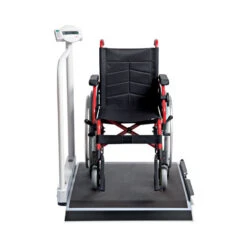 Rollstuhlwaage Seca 677, Incl. Eichkosten Inkl. Geländer, Zusammenklappbar, Transportrollen 8 Rollstuhlwaage Seca 677, Incl. Eichkosten Inkl. Geländer, Zusammenklappbar, Transportrollen -Coloplast Verkaufsgeschäft Seca 677 mit Rollstuhl 2