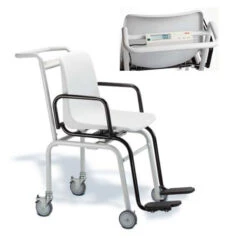 Stuhlwaage Seca 956, Inkl. Eichkosten Mobile Elektronische Sitzwaage, Batteriebetrieb