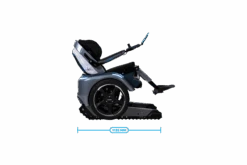 Scewo BRO- Der Innovative Elektrorollstuhl Inkl. Treppensteiger-Raupenmodus, Inkl. Lift-Höhenverstellung, Ionen-Akku, App-Steuerung, 40-120kg, HMV, Probefahrt Kostenlos Anfordern! -Coloplast Verkaufsgeschäft Secwo Raupenmodus