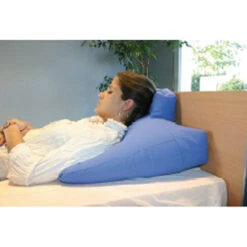 Softline CareWave(CAREPUR) Semi-Fowler Kissen XS, 50x35x13 Cm, Grün, Multifunktionales Lagerungskissen, Lagerungshilfe Als U-förmiges Kissen Mit Einem Erhöhten Mittelteil -Coloplast Verkaufsgeschäft SemiFowler Kopflagerung 520 5