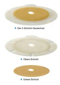 Coloplast SenSura Uro-Mehrkammerbeutel Konvex Light, Hautfarben, P=10 Stück -Coloplast Verkaufsgeschäft Sensura Hautschutz 3