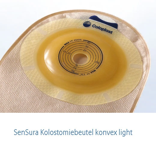 Coloplast SenSura Kolostomiebeutel Konvex Light, Transparent, P=10 Stück 7 Coloplast SenSura Kolostomiebeutel Konvex Light, Transparent, P=10 Stück – Bild 5