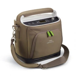 Philips SimplyGo Mobiler Sauerstoffkonzentrator Mit Dauerflow Und Atemzug, HMV, Inkl. Trolley, Neue Version (Deutschland) -Coloplast Verkaufsgeschäft SimplyGo 04 2