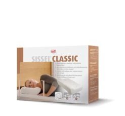Sissel Classic Nackenkissen, Das Standard-Kissen Für Erwachsene, Inkl. Veloursbezug, Aktiv Stützendes Kissen -Coloplast Verkaufsgeschäft Sissel classic 05 3