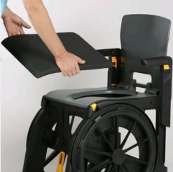 Sitzauflage Gepolstert Und Geschlossen Für Dusch- Und Toilettenrollstuhl Wheelable 3 Von Seatara -Coloplast Verkaufsgeschäft Sitzauflage