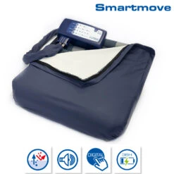 NEU: Smartmove Rollstuhlkissen, Wechseldruck Sitzkissen Inkl. Akku Steuergerät, 47x47x10cm, Dekubitusgrad I-III, Bis 130kg