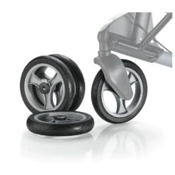 PUR-Softräder Für Topro Troja 2G Rollator Komplettsatz Mit 4 Rädern