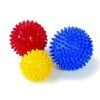 SISSEL® Spiky-Ball (2er-Set) 8 Cm Gelb, 9 Cm Rot,10 Cm Blau