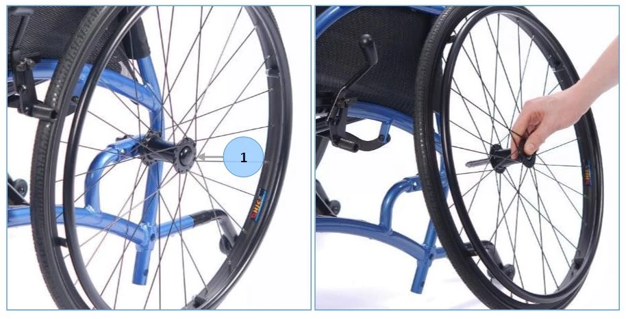 Strongback Comfort Rollstuhl, Ultraleichtgewicht Nur 11,2 Kg, SB 50cm (Large), Steckachse Mit 24 Zoll Rädern, Inkl. Kippstützen, Bis 135 Kg 20 Strongback Comfort Rollstuhl, Ultraleichtgewicht Nur 11,2 Kg, SB 50cm (Large), Steckachse Mit 24 Zoll Rädern, Inkl. Kippstützen, Bis 135 Kg – Bild 18