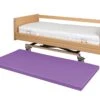 Sturzmatte Standard Für Pflegebetten Bei Sturzgefährdeten Patienten, Einteilig, Inkl. Schutzbezug -Coloplast Verkaufsgeschäft Sturzmatte purple mit Bett