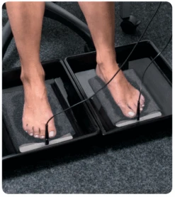 SwiSto3 Iontophorese Gerät - Set Pro, Zur Hand-, Fuß Und Achselschweißbehandlung Swisto 3in1 -Coloplast Verkaufsgeschäft SwiSto Fussanwendung 1