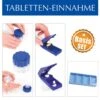 (AV) Thomashilfen Tabletten-Einnahme - Basis-Set, 3-teilig, Praktische Hilfe Bei Der Tabletteneinnahme, Inhalt: Tablettendose, -teiler Und -raspel -Coloplast Verkaufsgeschäft TOM 80804 1