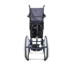 Karma SME 2in1 Manueller Aktiv-Rollstuhl Mit Integrierter Stehfunktion, Elektrische Stehfunktion Per Handschalter, Stehen Für Rollstuhlfahrer Bis 120kg -Coloplast Verkaufsgeschäft TW SME stand 1050x960 back 2 1