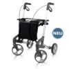 Der Neue Topro Troja Original Rollator, Silber, Verbesserte Nachfolger Des Troja Classic, Faltbar, Modell M Für Erwachsene, Nur 6.8 Kg Und Bis 165kg Nutzergewicht -Coloplast Verkaufsgeschäft Topro Traoja Original Neu